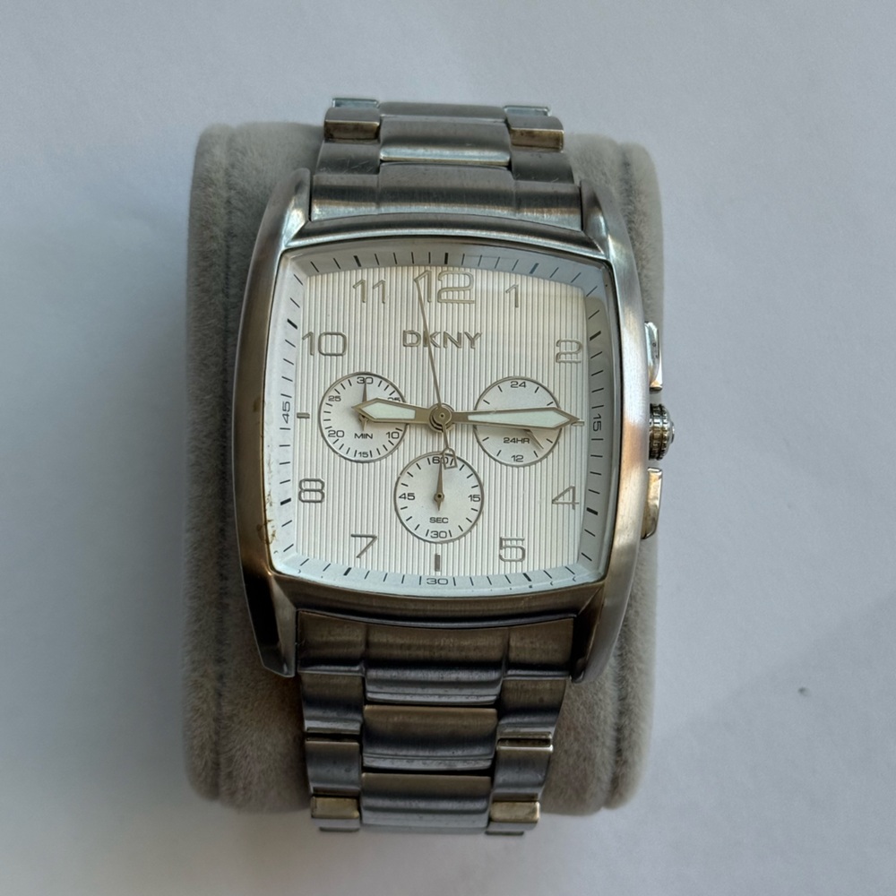 DKNY Silver Chronograph Watch NY1497